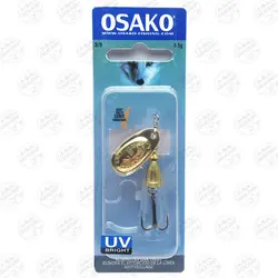 لانسه ماهیگیری اوساکو طلایی سایز ۲