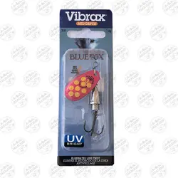 لانسه ماهیگیری بلوفاکس صورتی خال زرد سایز ۳