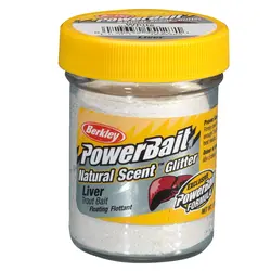 خمیر برکلی پاور بیت قزل آلا جگر Berkley Powerbait Dough Natural Scent Liver White
