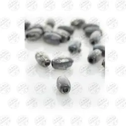 سرب ماهیگیری زیتونی سوراخ دار ۱.۲ گرم سایز ۱ بسته ۱۰ عددی