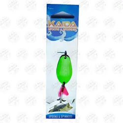 طعمه قاشقک ماهیگیری کایدا سبز ۸ گرمی