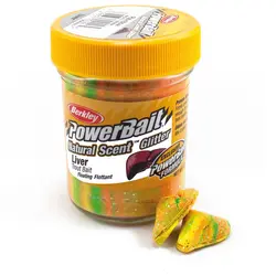 خمیر برکلی پاور بیت قزل آلا Berkley Powerbait Dough Natural Scent Liver Rainbow