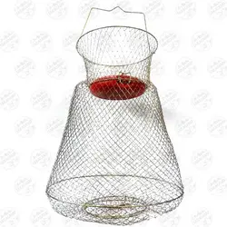 سبد زنده نگه دار فلزی سایز بزرگ شناور دار