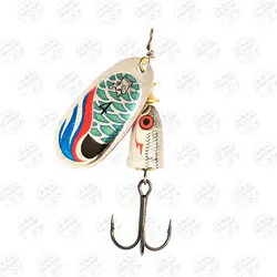 لانسه بلوفاکس پلاک نقره ای خط سبز،مشکی،قرمز،آبی سایز ۴