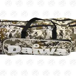 کیف لنسر ماهیگیری سه زیپ دایوا ۱۲۰ سانتی طرح استتار خاکی