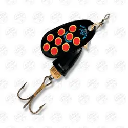 لانسه بلوفاکس پلاک مشکی خال قرمز سایز ۱