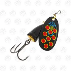 لانسه بلوفاکس پلاک مشکی خال قرمز سایز ۱