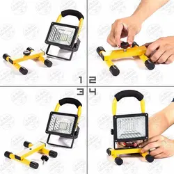 نورافکن شارژی قابل حمل ۳۰W