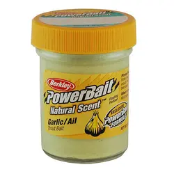 خمیر برکلی پاور بیت قزل آلا Berkley PowerBait Floating Trout Bait Natural Scent Garlic