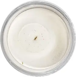 خمیر برکلی پاور بیت قزل آلا Berkley Powerbait Natural Scent Trout Bait Glitter Garlic White