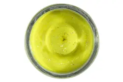 خمیر برکلی پاور بیت قزل آلا Berkley PowerBait Natural Scent – fish pellet sunshine yellow