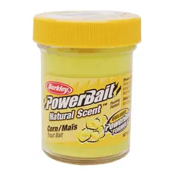 خمیر برکلی پاور بیت قزل آلا Berkley PowerBait Natural Scent Trout Fishing Dough Bait Corn