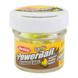 خمیر برکلی توپی پاور اگز قزل آلا Berkley PowerBait Power Clear Eggs Floating Clear Silver-FI. Yellow