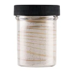 خمیر برکلی پاور بیت قزل آلا Berkley PowerBait Glitter Chroma-Glow Dough Mallow Glow Red Fleck