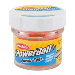 خمیر برکلی توپی پاور اگز قزل آلا Berkley PowerBait Power Clear Eggs Floating Clear Green-FI. Orange