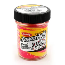 خمیر برکلی پاور بیت قزل آلا Berkley PowerBait Glitter Turbo Dough Pink Lemonade