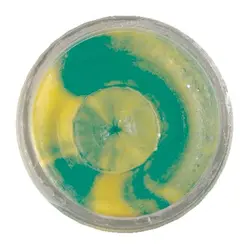 خمیر برکلی پاور بیت قزل آلا Berkley PowerBait Glitter Trout Bait Fluorescent Green/Yellow With Glitter