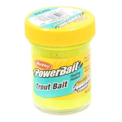 خمیر برکلی پاور بیت قزل آلا Berkley PowerBait Biodegradable Trout Bait Sunshine Yellow