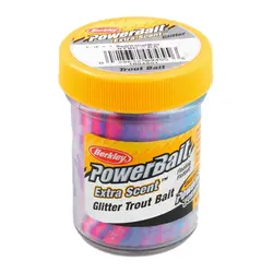 خمیر برکلی پاور بیت قزل آلا Berkley PowerBait Glitter Trout Bait Captain America