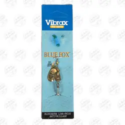 لانسه ماهیگیری بلوفاکس طلایی ساده سایز۱