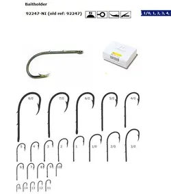 قلاب پایه بلند نیکل موستاد، نروژ، سایز ۱۰ بسته ۱۰ عددی