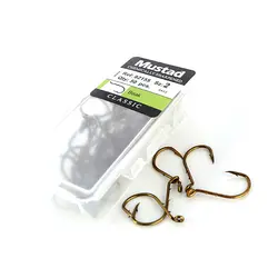 قلاب پایه کوتاه برنز موستاد سایز ۶ بسته ۱۰ عددی