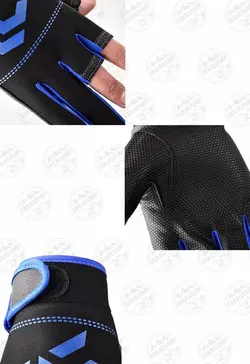 دستکش ماهیگیری دایوا رنگ آبی