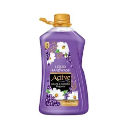 مایع دستشویی صدفی بنفش 2500 گرمی اکتیو (حاوی پروتئین سویا)