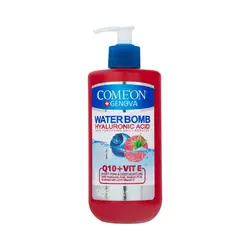 کرم پمپی آبرسان واتر بمب حاوی کوآنزیم و ویتامین E کامان  - (حجم : 500 میلی لیتر)