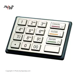 پین پد کیپد متال 16 کلید با رمزگذاری EPP ATM / USB