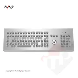 صفحه کلید فولادی با ترکبال - مدل KYPCF3-Desk - ای تی پرداز