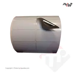 برچسب پرینتر لیبل زن مدل 34*51 بک متال Back Metal Label