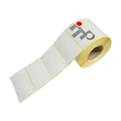 برچسب پرینتر لیبل زن مدل 32*70 صدفی PVC (کره ای)