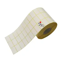 برچسب پرینتر لیبل زن مدل 30*40 کاغذی سه ردیفه