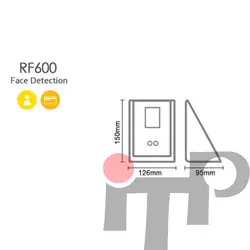 دستگاه جضور و غیاب جهان گستر مدل rf600