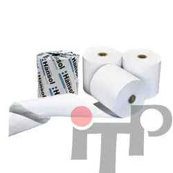 رول حرارتی هانسول 8 سانت /40 متری/چاپ مشکی/60 عددی/تک لفاف - تجهیزات فروشگاهی، ماشین های اداری، بانکی و مالی و مواد مصرفی