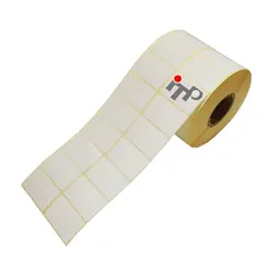 برچسب پرینتر لیبل زن مدل 25*50 صدفی PVC دو ردیفه