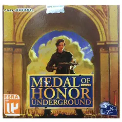 خرید بازی Medal of Honor Underground مخصوص ps1 - گجت کالا |بهترین سایت فروش کنسول بازی پلی استیشن و لوازم جانبی ارزان