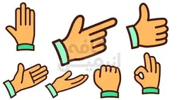 وکتور دست انسان موهو 2