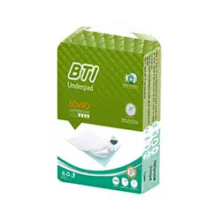 زیرانداز بیمار بی تی آی BTI – دروشیت بهداشتی سایز 90×60 – بسته 10 عددی