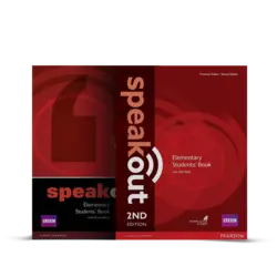 کتاب زبان انگلیسی ویژه بزرگسال در دو جلد کتاب مجزا Speak out elementary Students And Workbook+ CD
