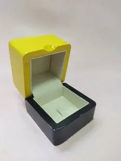 جعبه انگشتر چوبی جواهر مدل امید