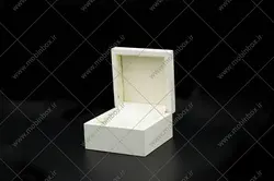 جعبه ساعتی چوبی مدل اپال سفید