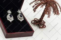 جعبه گوشواره جواهر مدل معین