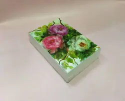 جعبه نیم ست چوبی پتینه