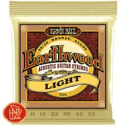 سیم گیتار Ernie Ball مدل 2004 EarthWood Light