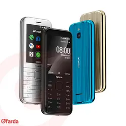 گوشی نوکیا مدل Nokia 8000 4G حافظه داخلی 4 گیگابایت حافظه رم 512 مگابایت