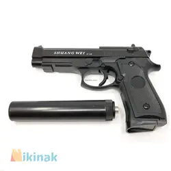 تفنگ ساچمه ای فلزی مدل +C.18 با صدا خفه کن