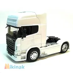 ماکت تریلی فلزی کشنده اسکانیا تک محور Scania R730