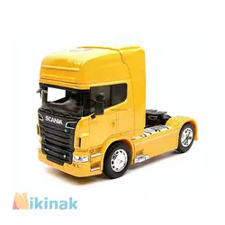 ماکت تریلی فلزی کشنده اسکانیا تک محور Scania R730